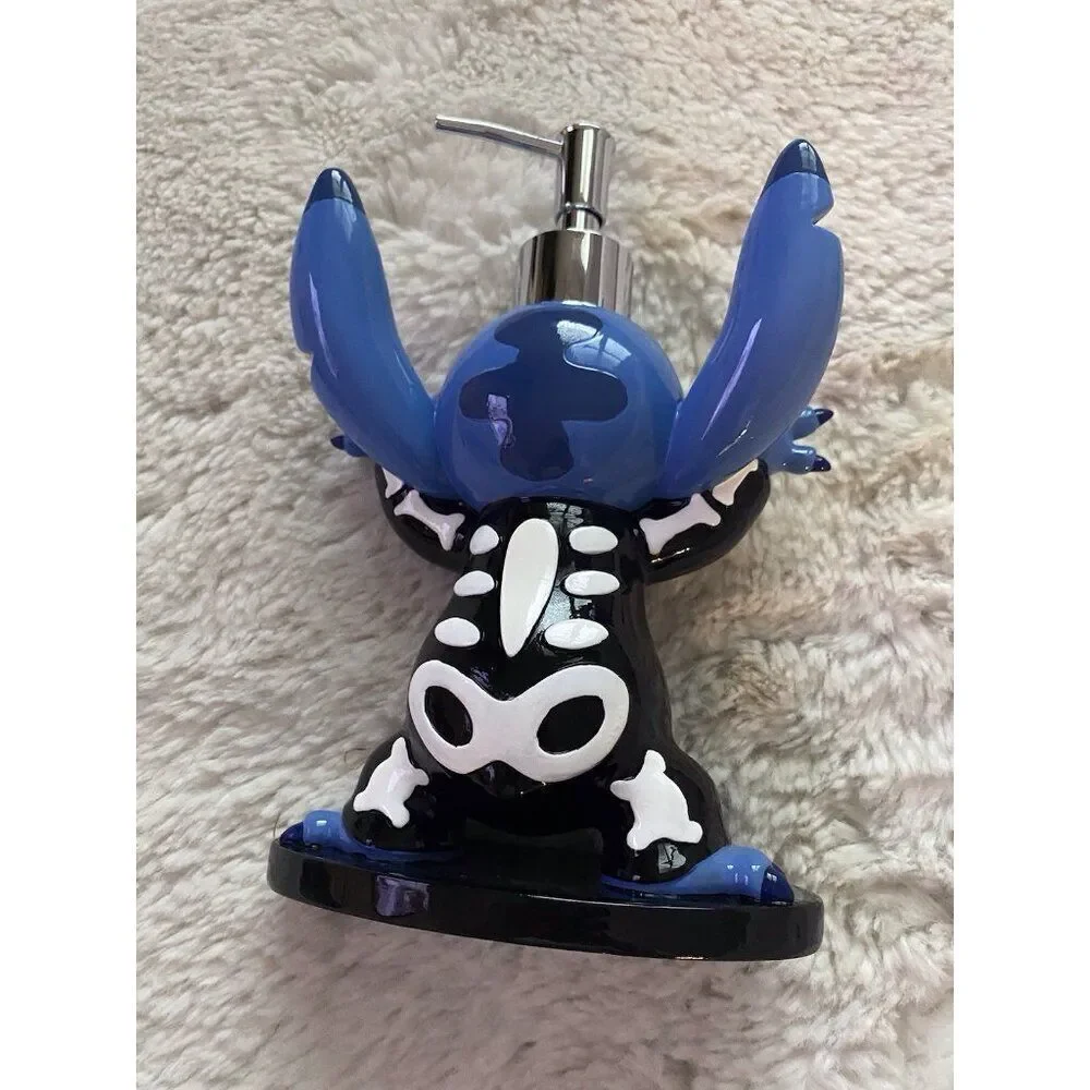 Disney Lilo & Stitch Halloween Skeleton Costume Soap Lotion‎ Pump Dispenser NEW